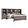 Woodrow 3pc Set Queen Wall Bed  - Brownish Gray by Homelegance