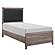 Woodrow 5pc Twin Bedroom Set  - Brownish Gray & Black by Homelegance
