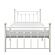 Lia Twin Platform Bed - White by Homelegance