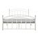 Tiana Full Platform Bed - White  by Homelegance