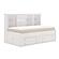 Meghan Full Lounge Storage Bed - White by Homelegance