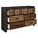Cooper Dresser - Dark Ebony by Homelegance