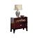 2134-4 Nightstand, Reversible Panel - Brown Cherry - Brown Cherry by Homelegance