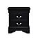 Mayville Nightstand - Black by Homelegance