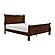 Mayville Eastern King Bed - Brown Cherry by Homelegance