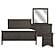 Mayville 4pc Queen Bedroom Set  - Stained Gray by Homelegance