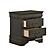 Mayville Nightstand - Stained Gray by Homelegance