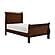 Mayville Twin Bed - Brown Cherry by Homelegance
