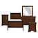 Mayville 5pc Twin Bedroom Set  - Brown Cherry by Homelegance
