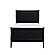 Mayville 5pc Twin Bedroom Set  - Black by Homelegance