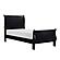 Mayville 5pc Twin Bedroom Set  - Black by Homelegance