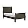 Mayville Twin Bed - Stained Gray by Homelegance