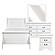 Mayville 4Pc Twin Bedroom Set  - White by Homelegance