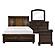 Cumberland 4pc Queen Bedroom Set  - Brown Cherry by Homelegance
