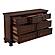 Cumberland Dresser, Hidden Drawer - Brown Cherry by Homelegance