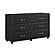 Lorenzi 5pc Queen Bedroom Set  - Black by Homelegance
