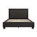 Lorenzi Queen Platform Bed - Dark Brown by Homelegance