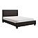 Lorenzi Queen Platform Bed - Dark Brown by Homelegance