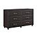 Lorenzi 5pc Queen Bedroom Set - Dark Brown by Homelegance