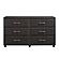 Lorenzi Dresser - Dark Brown by Homelegance