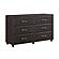 Lorenzi Dresser - Dark Brown by Homelegance