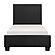 Lorenzi 5pc Twin Bedroom Set  - Black by Homelegance