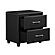 Lorenzi 5pc Twin Bedroom Set  - Black by Homelegance