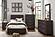 Lorenzi Twin Platform Bed - Dark Brown by Homelegance