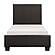Lorenzi 5pc Twin Bedroom Set  - Dark Brown by Homelegance