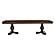 Deryn Park Dining Table - Brownish Gray by Homelegance