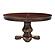 Deryn Park Round/Oval Dining Table - Brownish Gray by Homelegance