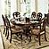 Deryn Park Round/Oval Dining Table - Brownish Gray by Homelegance