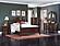 Deryn Park Eastern King Poster Bed - Cherry by Homelegance