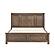 Bethel Queen Platform Bed w/Footboard Storage - Antique Brown by Homelegance
