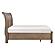 Bethel Queen Platform Bed w/Footboard Storage - Antique Brown by Homelegance