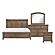 Bethel 4pc Queen Bedroom Set  - Antique Brown by Homelegance