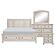 Bethel 4pc Queen Bedroom Set  - Brushed White  by Homelegance