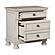 Bethel 5pc Queen Bedroom Set  - Brushed White  by Homelegance
