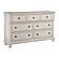 Bethel Dresser, Hidden Drawer - Brushed White  by Homelegance