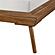Wrenn Eastern King Platform Bed - Chestnut & Dark Gray by Homelegance
