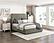 Paola Full Platform Bed - Forest Green by Homelegance