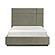 Paola Eastern King Platform Bed - Forest Green by Homelegance