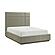 Paola Eastern King Platform Bed - Forest Green by Homelegance