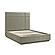Paola Eastern King Platform Bed - Forest Green by Homelegance
