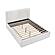 Mulvane Queen Platform Bed - Natural by Homelegance