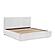 Mulvane California King Platform Bed - Natural by Homelegance