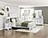 York Queen Bed - White by Homelegance