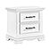 York Nightstand - White by Homelegance