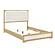 Sterling 5pc Queen Bedroom Set  - Natural & White by Homelegance