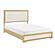 Sterling Full Bed - Natural & White by Homelegance
